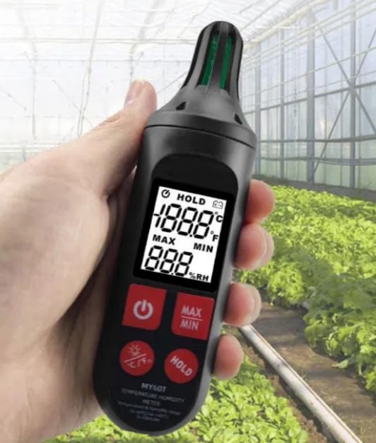 Digital Hygrometer MY60T ProfessionalHygrothermograph 2 in 1 LCD Display TempHumidity Meter