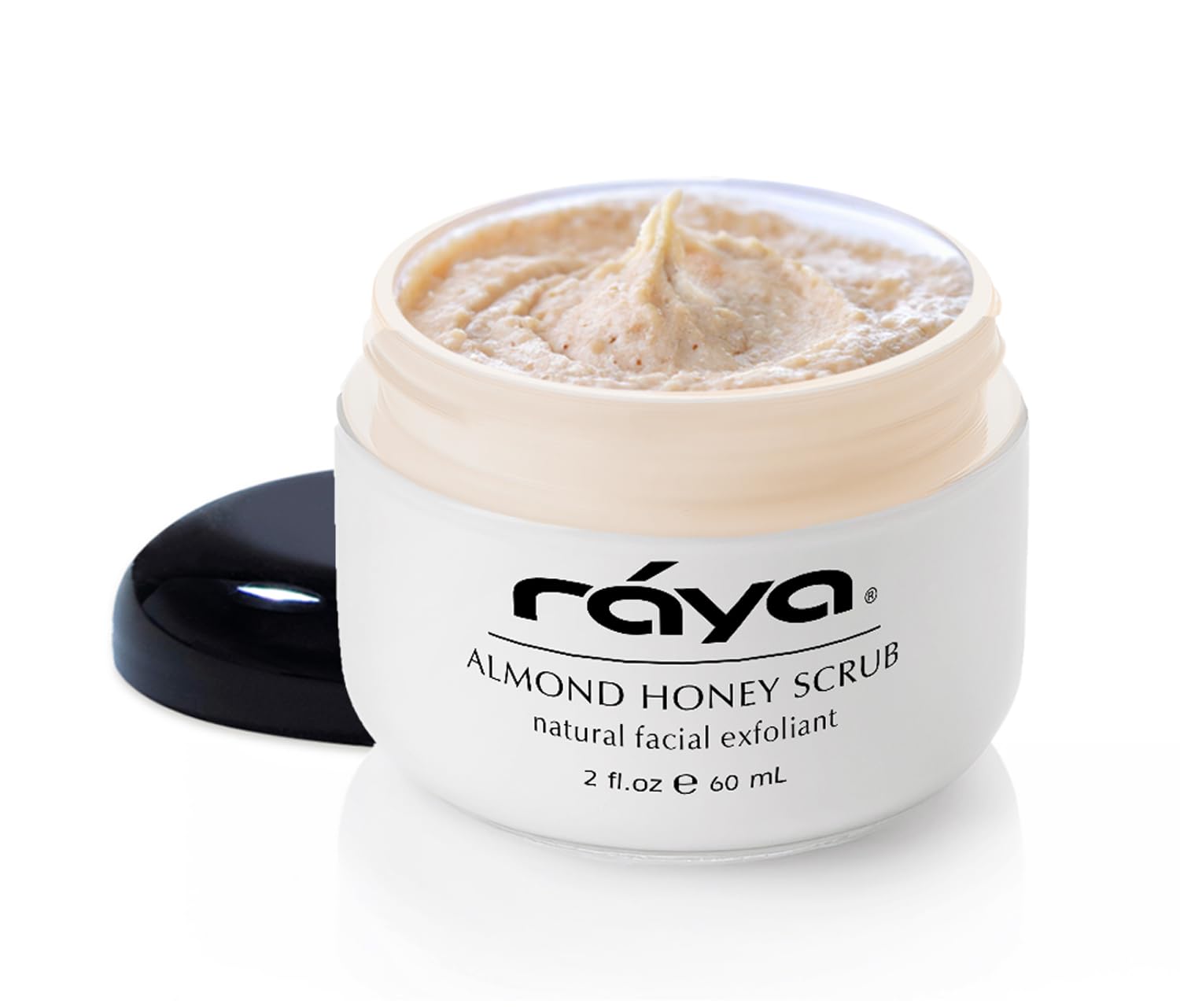 RAYA Almond Honey Facial Scrub 106 Natural Exfoliating Facial Scrub for Non-Blemished Skin Polishes Softens and Creates a
