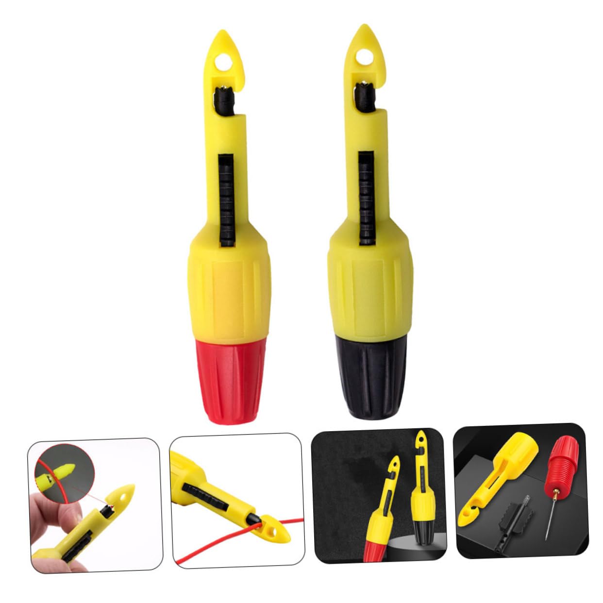 SHINEOFI 3 Ensembles Outils De Test De Sondes De Test Multimètre Avec Aiguilles Détectables Pour Réparation Automobile Diagnostic Électrique 4 Pièces * 3