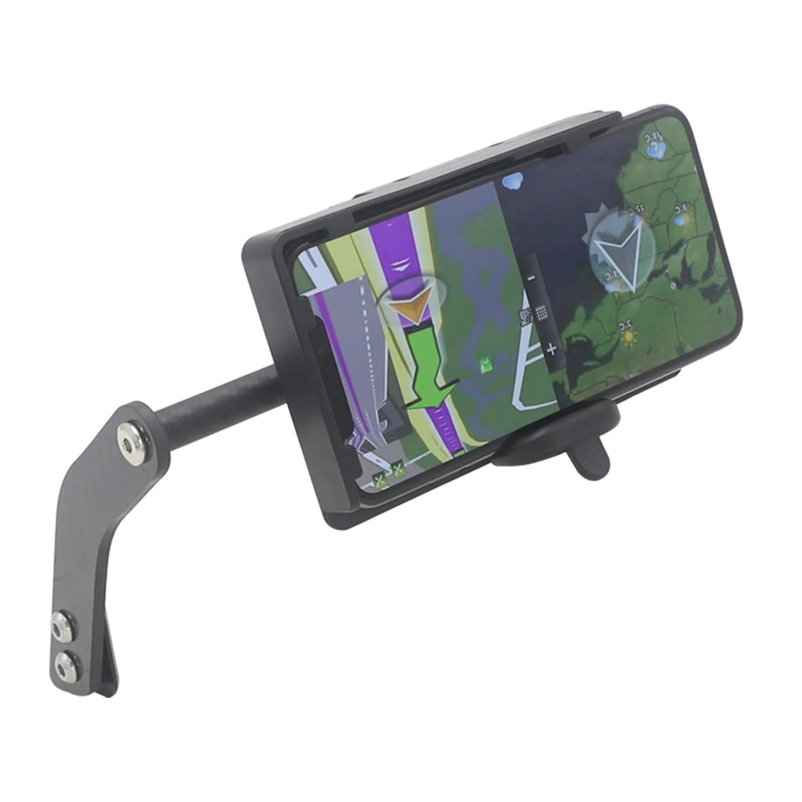 Support Navigation GPS Téléphone Kawasaki Versys 650 KLE650 2015-2019 - Fixation CNC Robuste