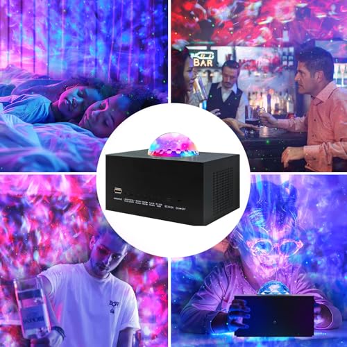 Mevolson Galaxy Projector,Star Projector With Timer And Hifi Music Built-In Speaker,Multiple Colors Projections Star Projector Light For Bedroom Home Decor Party,Space Galaxy Light Projector Gifts For Adults thumb #4