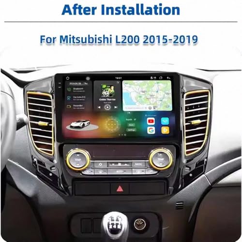 Android Auto sans Fil Mitsubishi L200 2015-2019 avec Caméra Recul