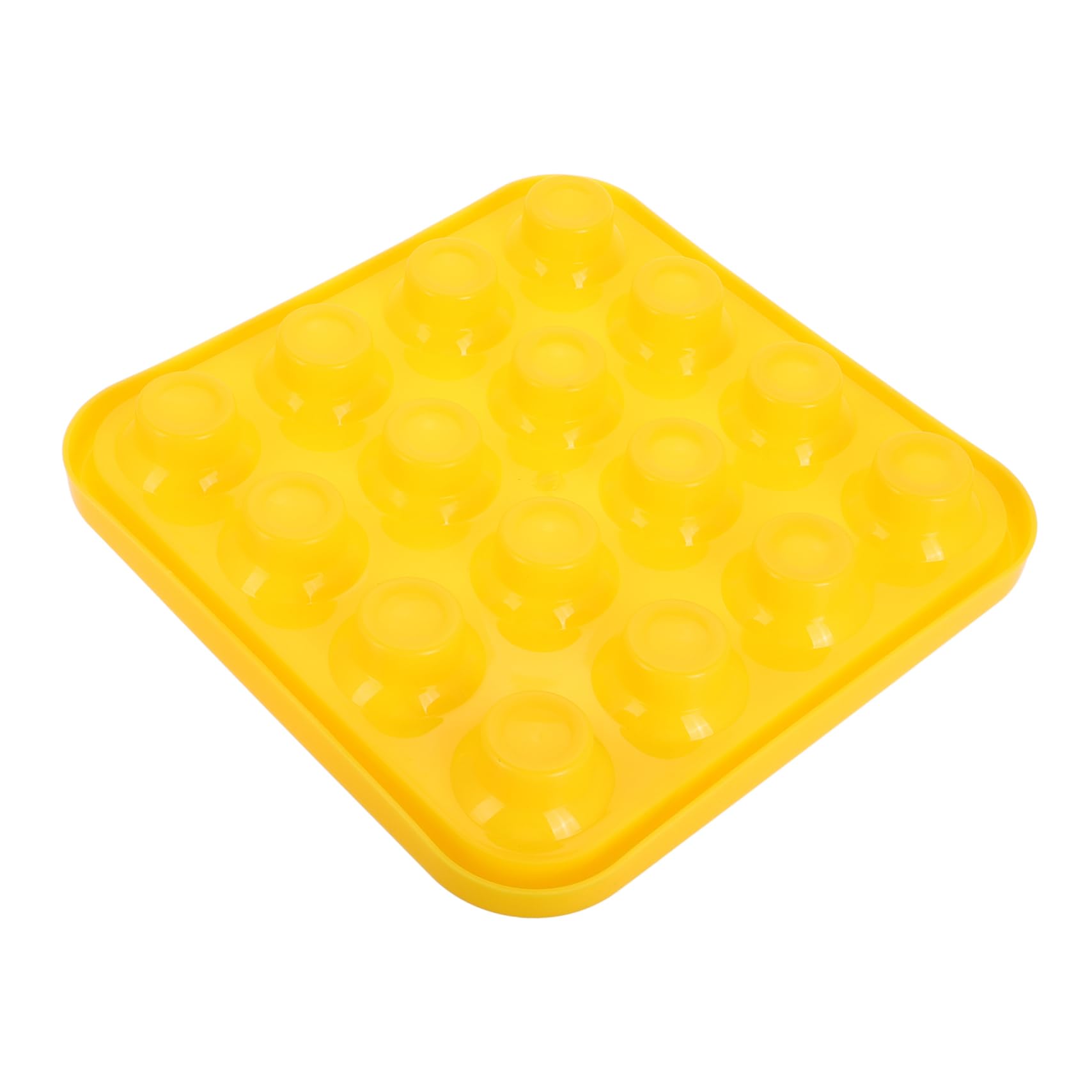 GALPADA Pool Ball Organizer Tray Black Plastic Billiard Ball Storage Rack Space-Saving Portable Billiards Accessory