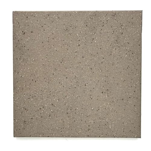 Tenedos Gravelstone Grip 6x6 Textured Gray Quarry Tile Durable Non-Slip