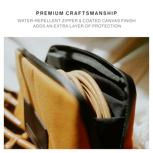 Native Union Stow Lite Organizer W.F.A Tech Organizer – Minimalist Travel Pouch Made of Recycled Materials for Everyday Accessory Storage & Protection – Stores Cables, Chargers & More (Navy) - Image 8