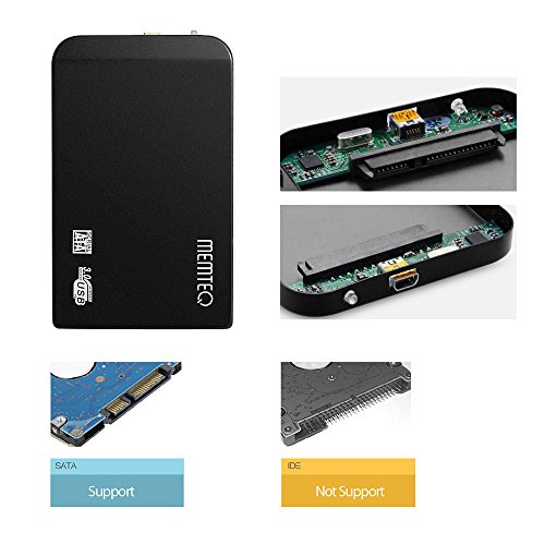 Porta hard disk Memteq Black SATA 3.0