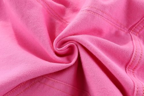 Peacolate 2-7Years Spring Autumn Summer Little Baby Girls Jeans Colorful Denim Trousers Cowboy Pants4