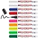 Produktbild edding 4095 Kreidemarker - bunte Farben - 10 Kreidestifte - Rundspitze 2-3 mm - Kreidestift für Tafel abwischbar - zum Beschriften von Fenster, Glas, Spiegel - Tafelstift mit deckenden Farben