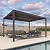 PURPLE LEAF Patio Louvered Pergola 12' × 14' Sun Shade Retractable Canopy Aluminum with Adjustable Roof for Hot Tub Outside Deck Backyard Outdoor Hardtop Gazebo