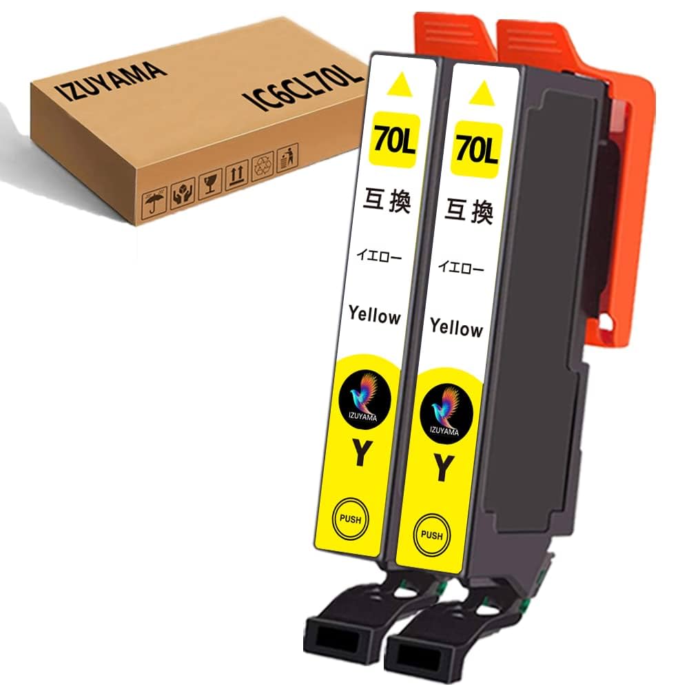 Amazon.co.jp: エプソン(Epson)用 IC6CL70L 互換インク IC70L