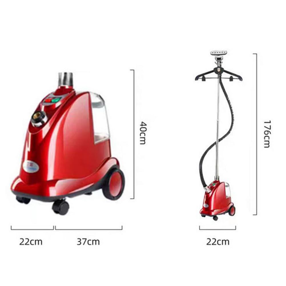 Hochleistungs-Bügelmaschine, 10-stufig einstellbarer Kleidungsdampfer, 3L großer Wassertank, für Vorhang- und Bekleidungsgeschäfte (2000W-220V)