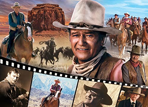 MasterPieces Puzzle de 1000 Piezas John Wayne Legend of the Silver Screen 26.75"x19.25" miniatura 2