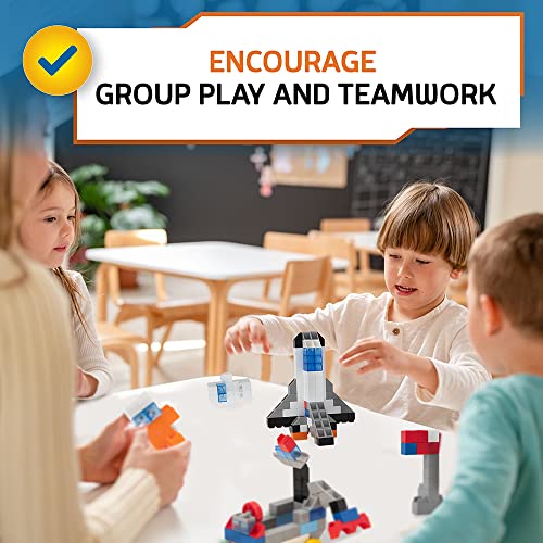 The Little Architect Space Space Exploration Shuttle Toys For 6 7 8 9 10 11 12 Year Old Boys 12-In-1 Stem Aerospace Building Kit Toy With Rocket And Launcher, Drone, Best Gifts For 6-12 Year Old #TOP4