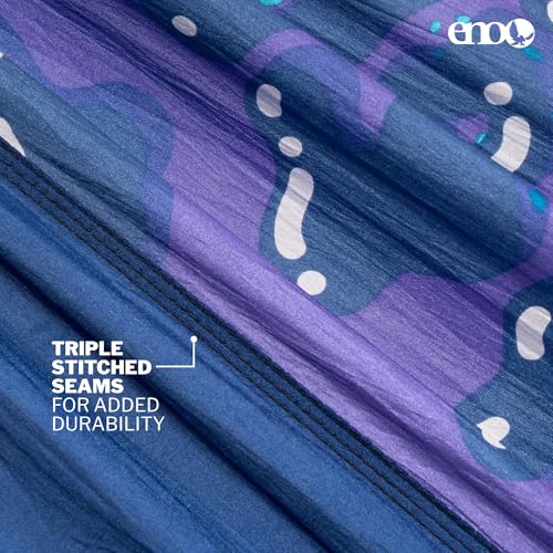 Image of ENO, Eagles Nest Outfitters DoubleNest Lightweight Camping Hammock, 1 to 2 Person, Special Edition Colors, ATC