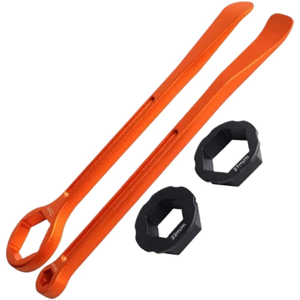 Juego de herramientas para palanca de neumáticos, 10 mm, 13 mm, 22 mm, 27 mm, 32 mm, compatible con motocicletas
