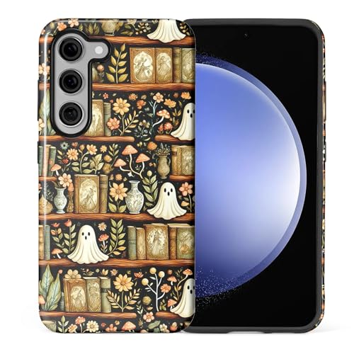Coque Samsung S23 Plus rigide hybride double couche Halloween