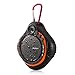 Produktbild Uchoir tragbare, kabellose Mini-Lautsprecher, wasserdicht, starke Bass-Lautsprecher mit Taschenlampe und Thermometer für Outdoor-Sportarten Orange