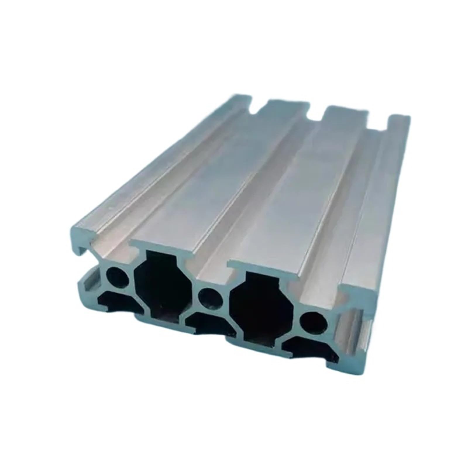 GTPBAO Profilo in alluminio anodizzato argento 20x60mm, standard europeo, telaio estruso for attrezzature da officina, espositori e telai Binario estruso(200mm 7.87")