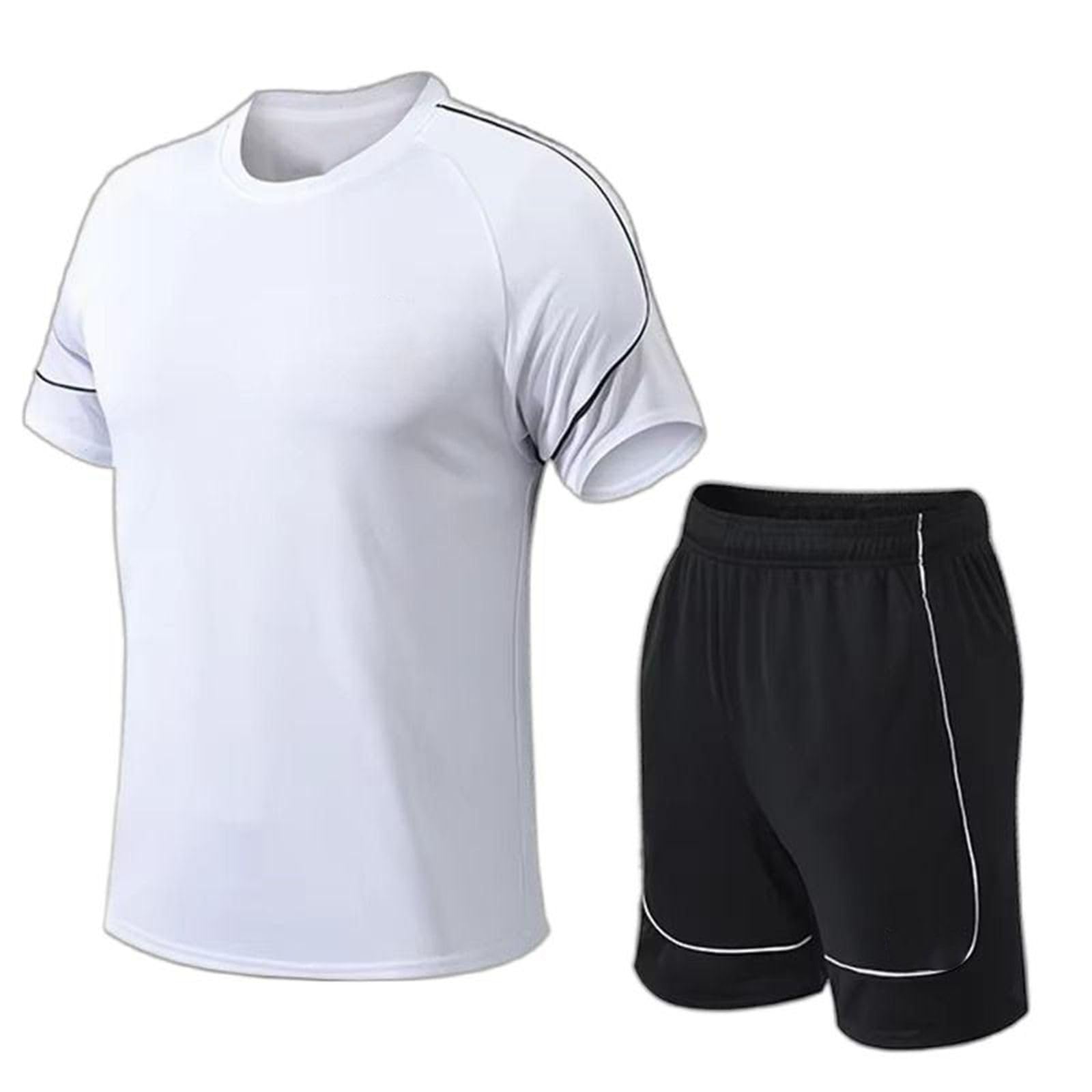 MORISTE Set da basket atletico uomo, canottiera e pantaloncini asciugatura rapida per palestra e corsa estiva