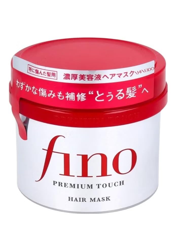 Hair Mask Premium Touch Repair Treatment for Damaged Hair Deep Conditioning Mask Smooth Manageable Hair Moisturizing Hair Care with Squalane Royal Jelly 230g