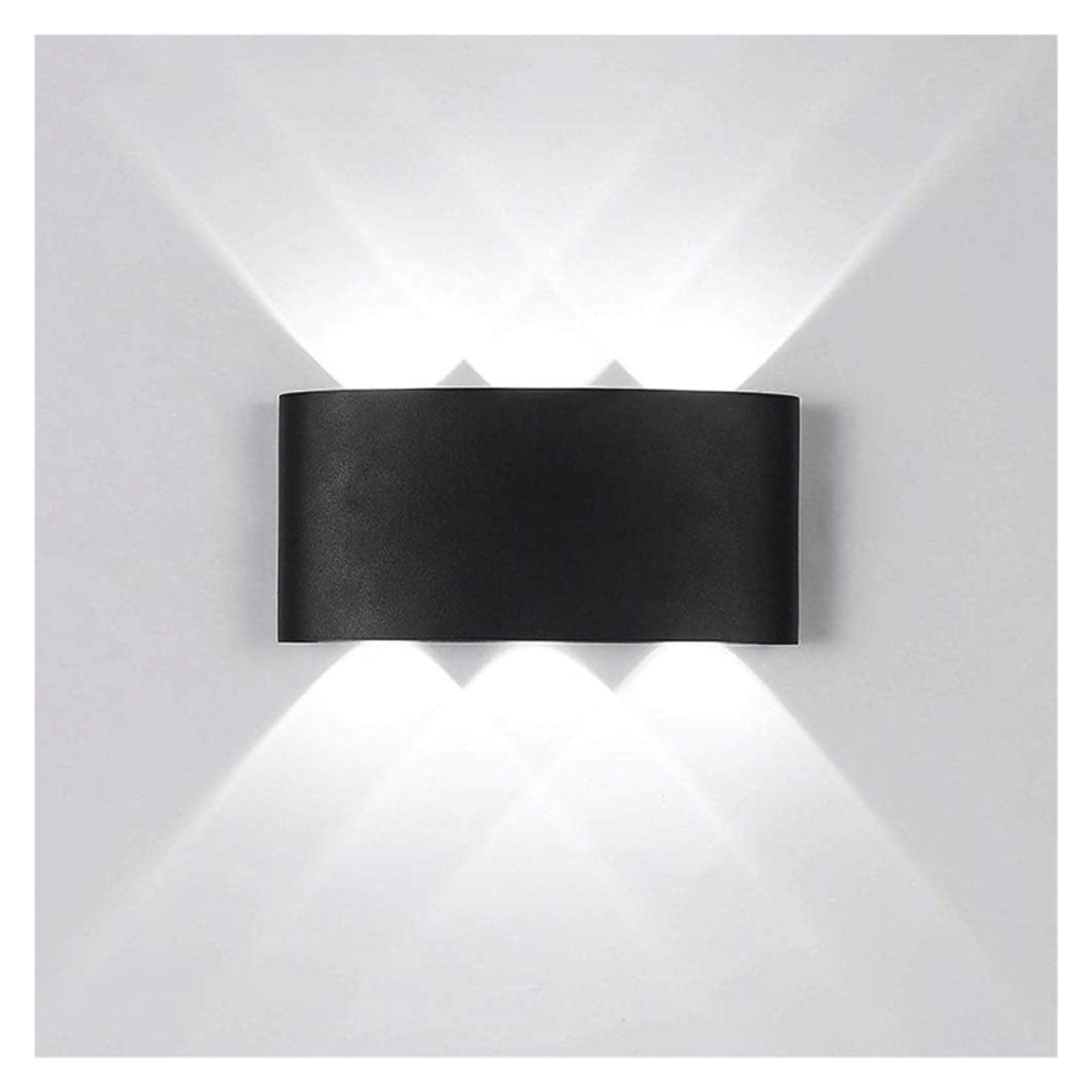 Lampes murales extérieures encastrées LED spots haut bas étanches - 6