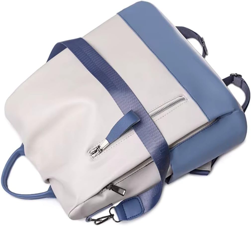 Mochila Feminina de Couro PU Antifurto Moda Simples Mochila Pequena Vintage E Versátil Casual Bolsa Viagem Multiuso Passeio Trabalho Mochila Feminina de Couro PU Antifurto Moda Simples Mochila Pequena Vintage E Versátil Casual Bolsa Viagem Multiuso Passeio Trabalho