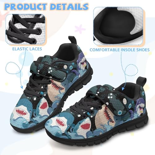 Running Shoes for Boys 10-12 Convenient Slip On Sneakers for Exercise4