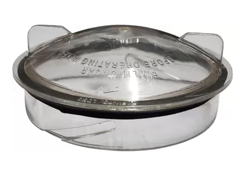Nechu Chutney Jar Lid or Cover with Rubber Gasket Suitable ONLY for Preethi 0.4 Liter(400 Ml) Jars. Models MGA-501, MGA-502, Match & Buy | Not Fit Other Models-image-44