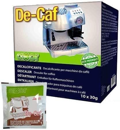  AXOR DE-CAF - Box 10 BUSTINE DECALCIFICANTE PER MACCHINE DA CAFFÈ