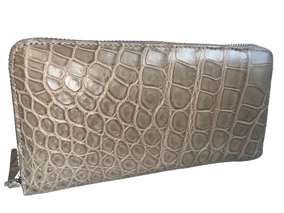 Amazon | [GUODI] グォディ クロコダイル 本革 長財布 ラウンド