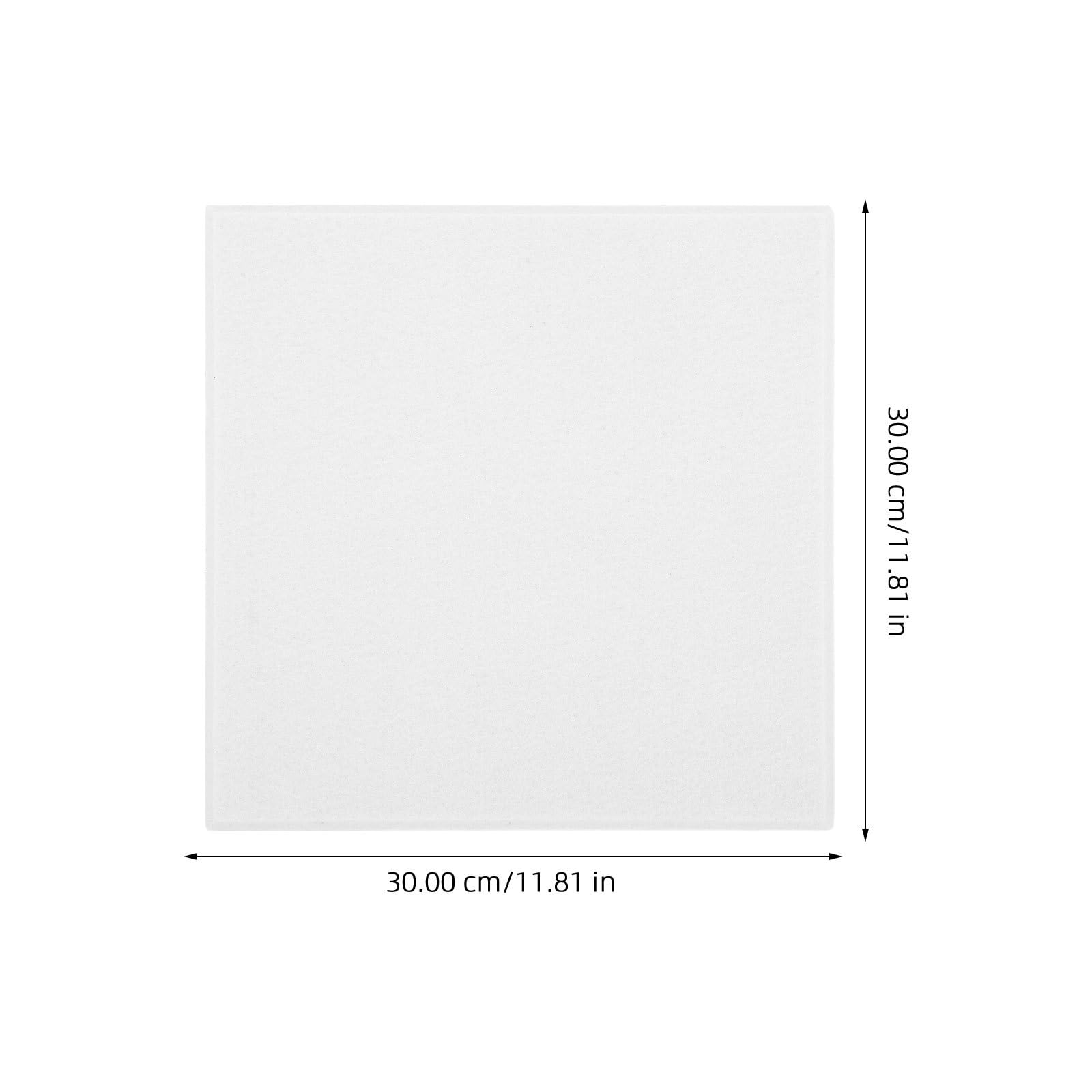 Operitacx 6Er Set Filz Pinnwand 30X30Cm Selbstklebende Akustikplatte Filzbrett Zur Schalldämmung Und Fotoanzeige Für Büro Schule Zuhause Und Dekoration