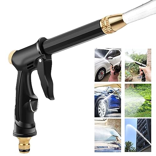 RYLAN High Pressure Water Spray Gun Nozzle for Car,Bike,Gardenening,Plants | Car Washer & Water Hose Nozzle Pipe Connector Outdoor, Dust Removal Jet Sprayer Trigger Gun for Pressure Washer Booster