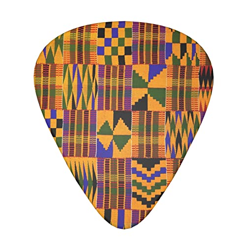 Ensemble de 12 médiators de guitare à motif ethnique africain pour guitare acoustique, guitare électrique, contrebasse… - Les Beatles, Paul McCartney, John Lennon, RIngo Starr, George Harrison Ensemble de 12 médiators de guitare à motif ethnique africain pour guitare acoustique, guitare électrique, contrebasse…