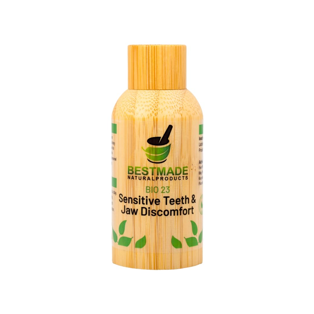 Bestmade Natural Products Toothache & Nerve Support in Jaw BIO23 - Relief for Tooth Sensitivity and Oral Discomfort, 350 Pellets