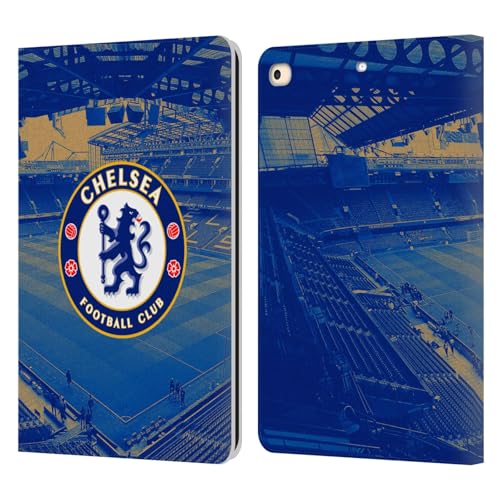 Protégez votre iPad 9.7 des rayures avec l'étui portefeuille Chelsea FC en cuir durable