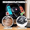 Numskull Switch Joy-Con Steering Wheel Table Attachment, Compatible with Nintendo Switch Racing Wheel Accessory,Black #5