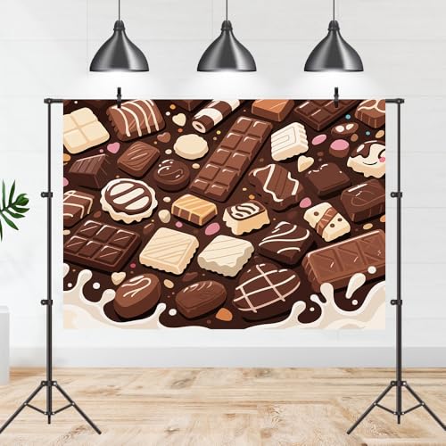 Fondo fotográfico Chocolate 210x150 cm miniatura 2