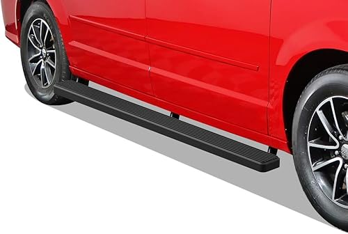 Miniatura 10 de APS iBoard - Estribos de acero inoxidable de 6 pulgadas compatibles con Dodge Grand Caravan 2011-2020 y Chrysler Town Country 2011-2016 (escalones