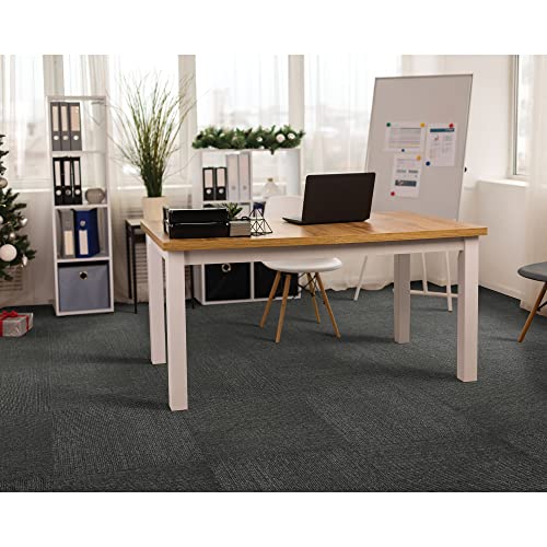 Image of Mohawk Advance 24 inch x 24 inch Berber (Loop pile), 0.09 inch Pile Height, Carpet Tile, PET Fiber, Special Story Color, (24 Tiles), (96 sqft /carton)