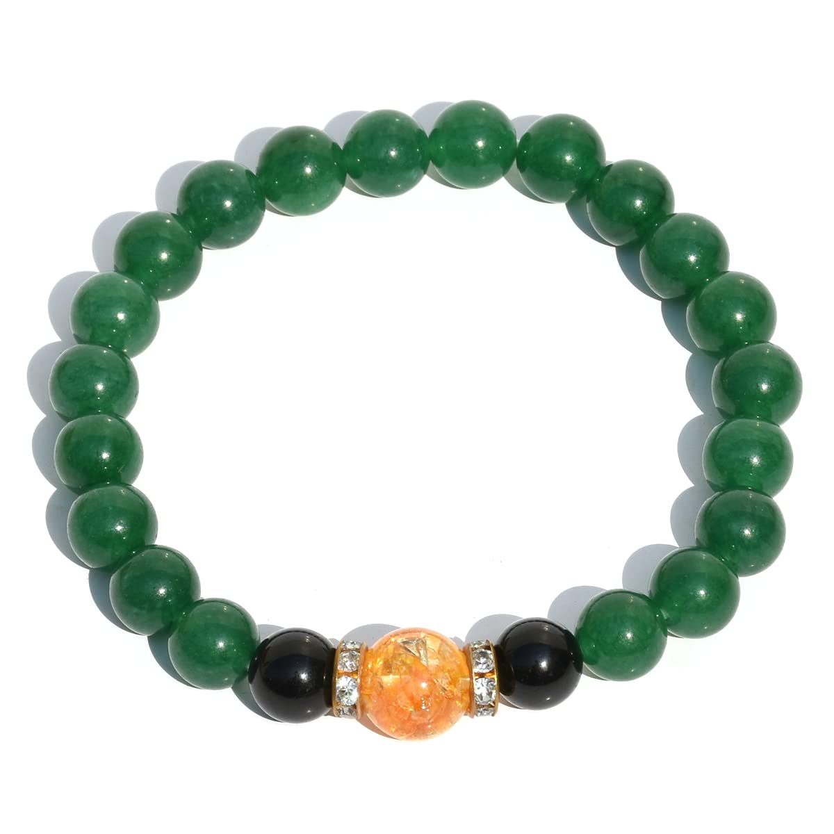 Reshamm� Air Element Bracelet Trendy Adjustable Crystal Stone of Superior 100% Natural Crystal in Vibrant & Soothing Eye Catching Multi Colors Rudraksh Buddha Bracelet Gifting All Age Size (B09NC4KWC4) Amazon Price History, Amazon Price Tracker