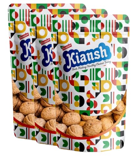 Image of Kiansh Walnuts /Akhrot (Kiansh California Sabut Walnuts, 600g)