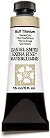 Daniel Smith 284600009 Extra Fine Watercolor 15ml Paint Tube, Buff Titanium, 0.5 Fl Oz (Pack of 1)