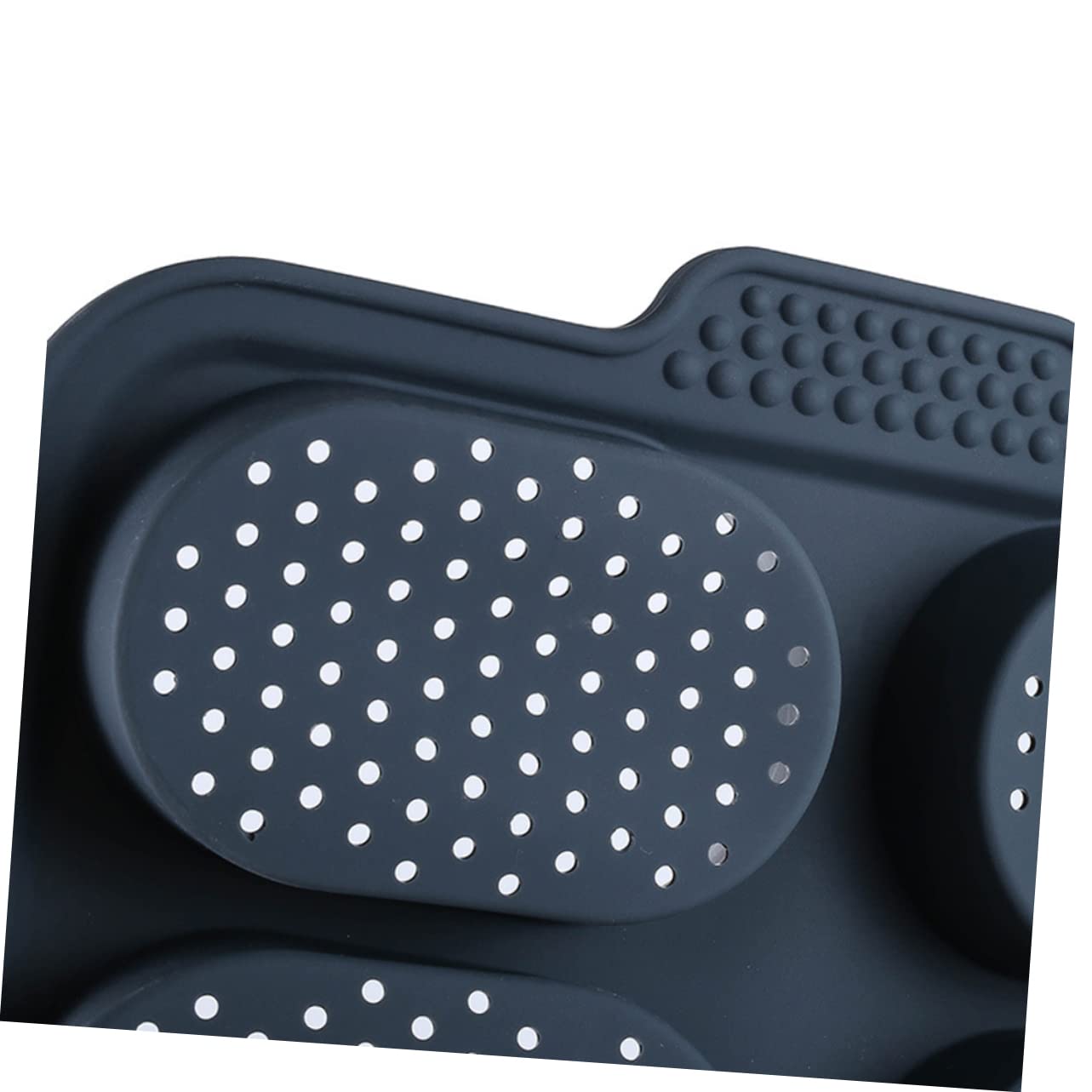 UPKOCH 2pièces Moule à Pain Silicone Antiadhésif Pour Cuisine Salle à Manger Lot De Gris Foncé