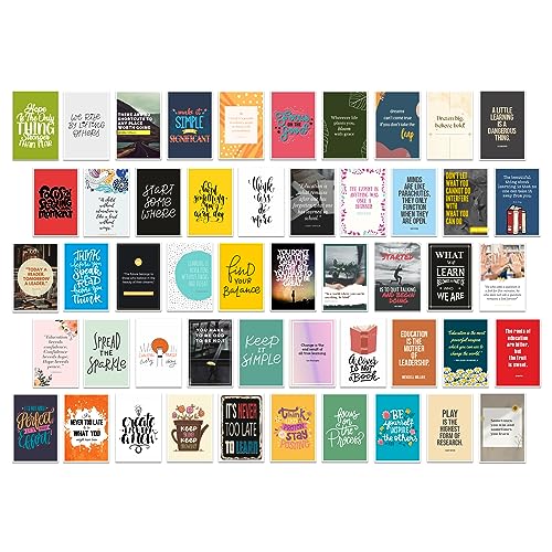 Image of PAPER PLANE DESIGN Inspirational Motivational Quotes Wall Abstract Poster (PACK OF 50 K) (H)