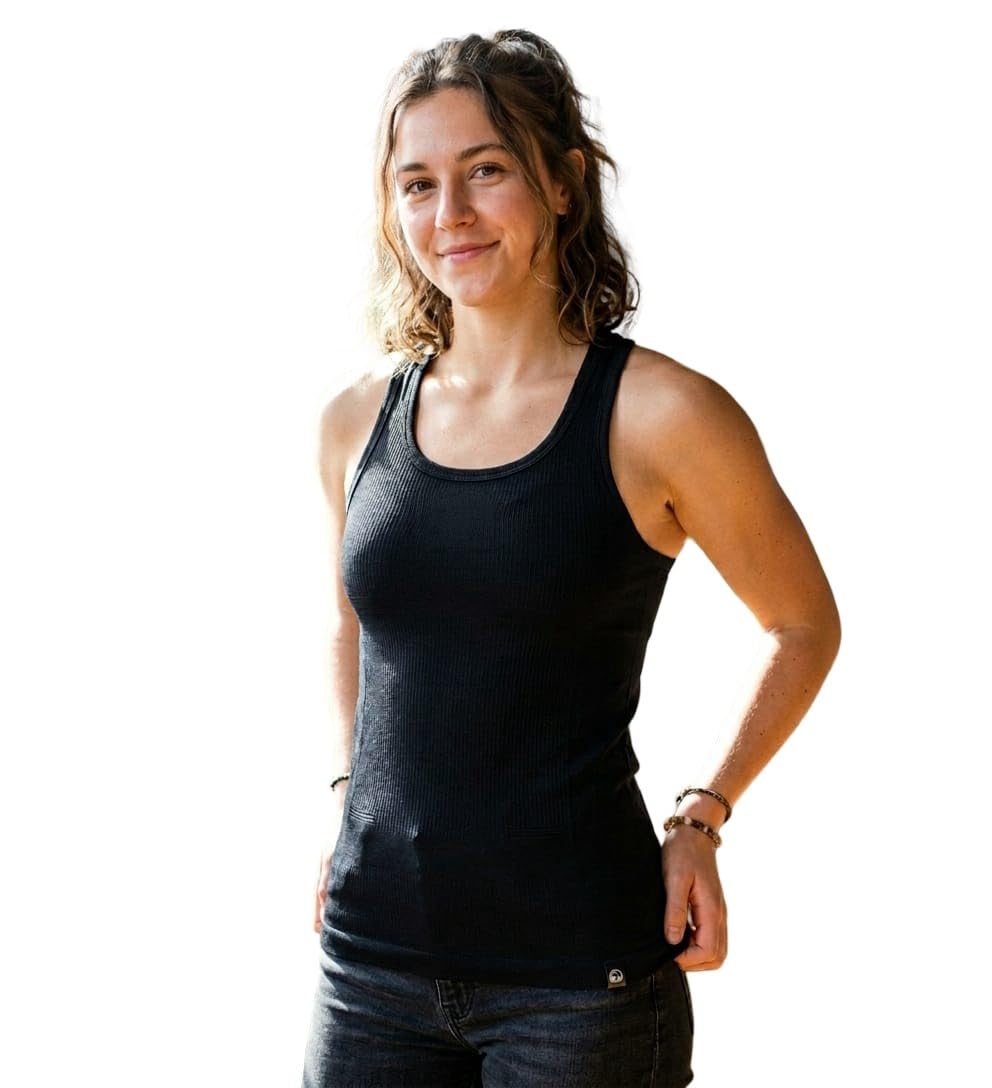 Women’s Cotton Ribbed Tank Top | Sleeveless Stretchable Casual Wear Top for Gym, Yoga & Daily Use-picture-36