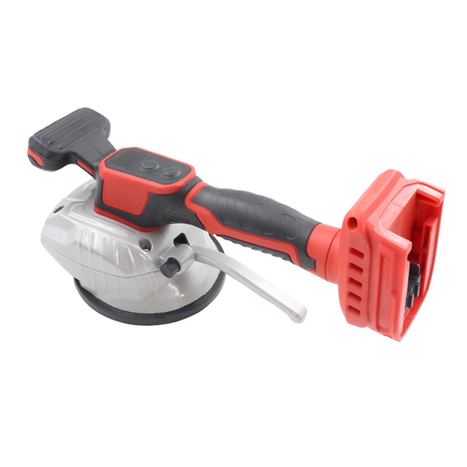 Vibromasseur de sol pour pose de carrelage et outil de nivellement automatique