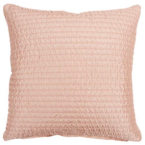 Rizzy Home T-3635 Decorative Pillows, 18 by 18-Inch, Mocha/Mocha