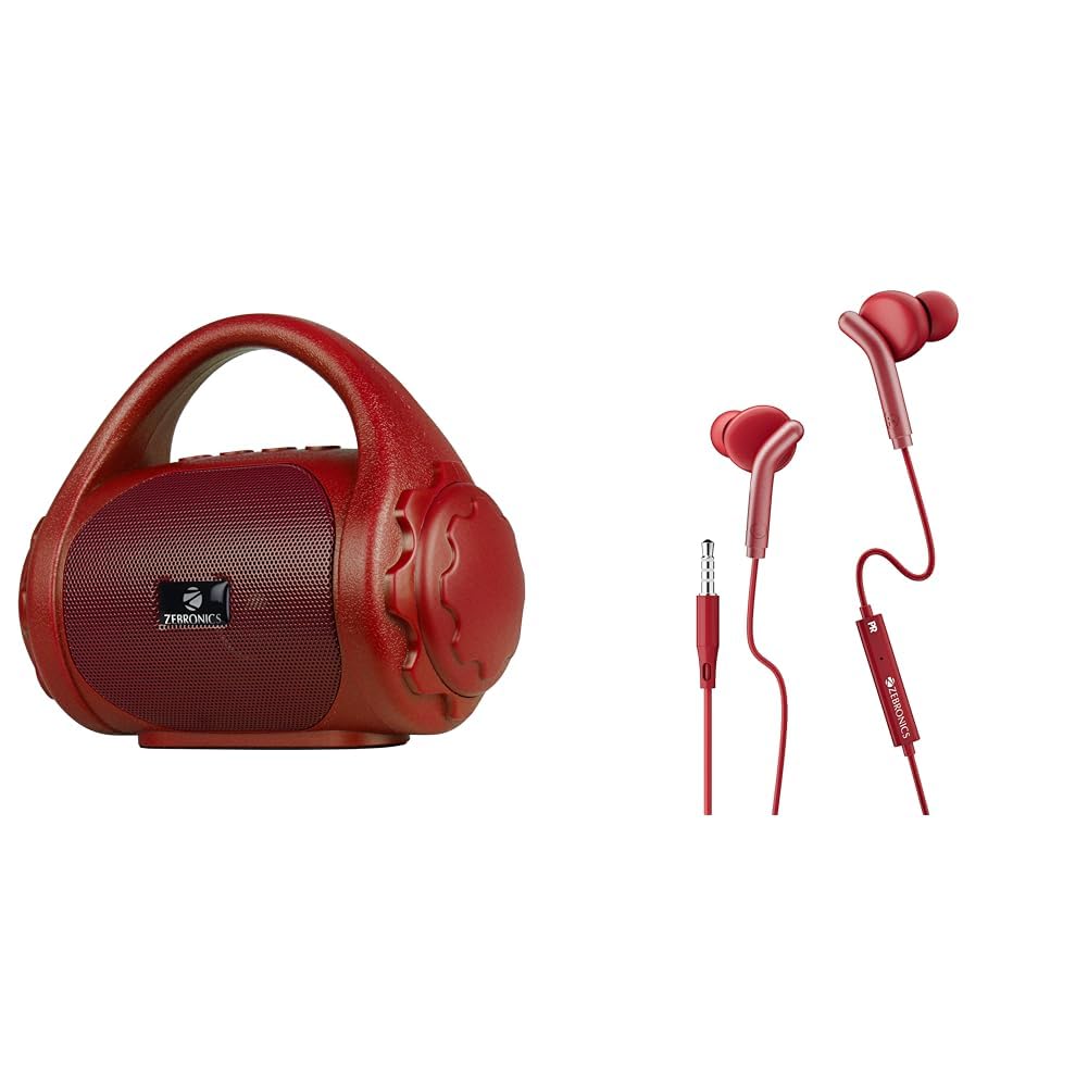 ZEBRONICS Zeb-County 3W Wireless Bluetooth Portable Speaker with Supporting Carry Handle, USB, SD Ca-picture-29