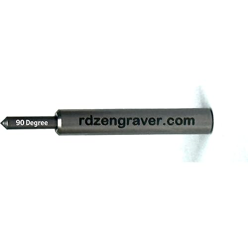 (NEW) RDZ ENGRAVER FOR CNC MACHINE. DIAMOND SPRING LOADED DRAG ENGRAVING TOOL WITH 90 DEGREE TIP