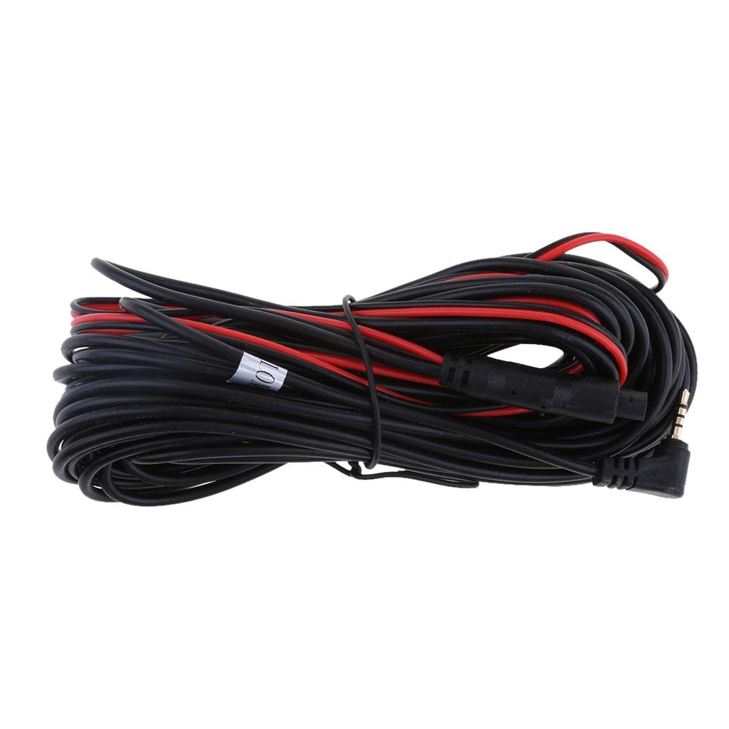 MYADDICTION 32Ft Car RCA Video Extension Cable 4 Pin to 2.5mm for Car Van Rearview Camera Premium Car Accessories Tools-image-3